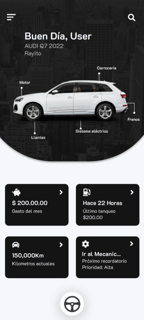 Pantalla principal de DriveDen